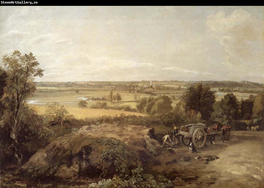 John Constable Stour Valley and the church of Dedham